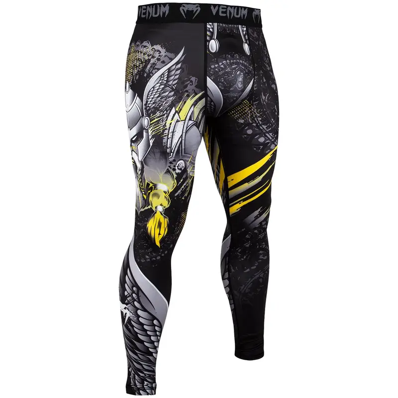 Pantalon de Compression Venum Viking 2.0 - Noir/Jaune