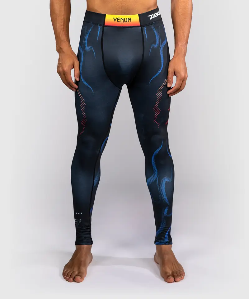 Pantalon de Compression Yoshimitsu Venum x TEKKEN 8 - Noir/Orange
