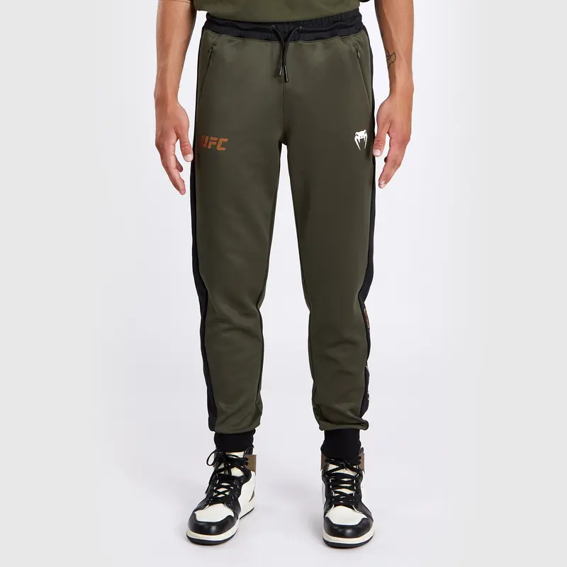 Pantalon de jogging de performance pour Hommes UFC Adrenaline by Venum Fight Week - Kaki/Bronze
