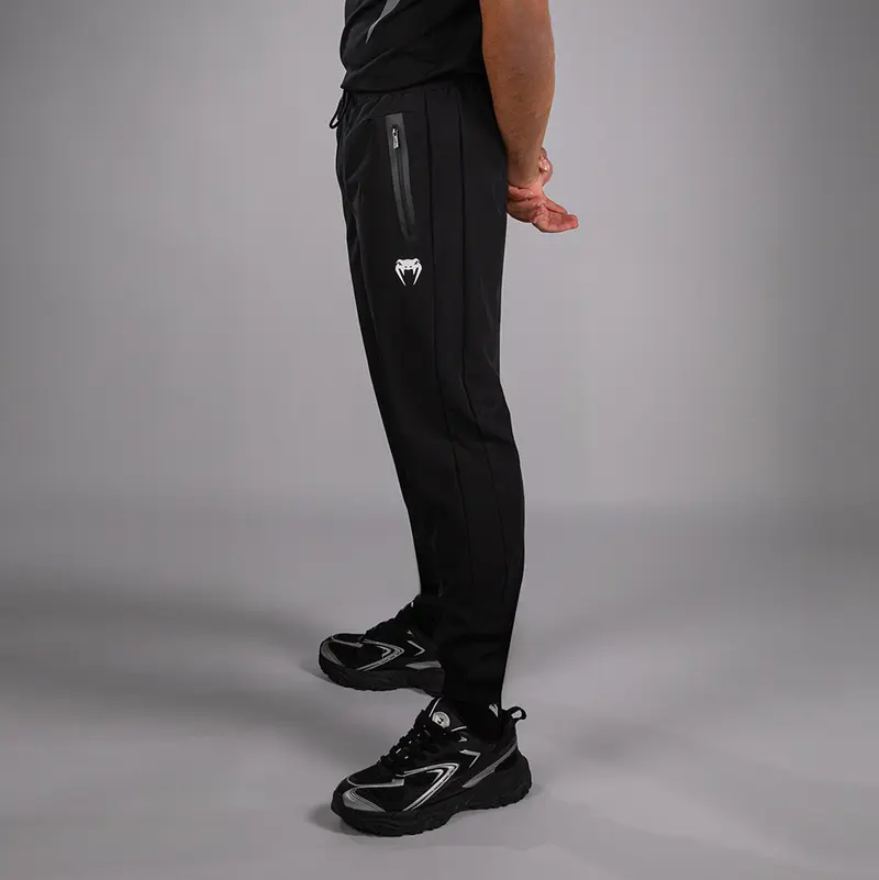 Pantalon de Survêtement Venum Adrenaline – Noir/Gris Argenté