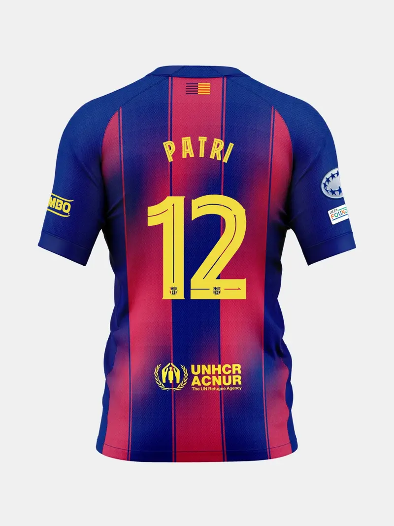 PATRI | UWCL Men's home jersey 25/26 FC Barcelona