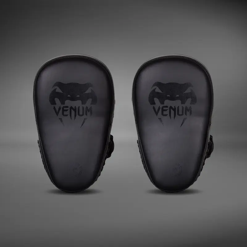 Pattes d'ours Venum Elite Grand Format - Noir/Noir