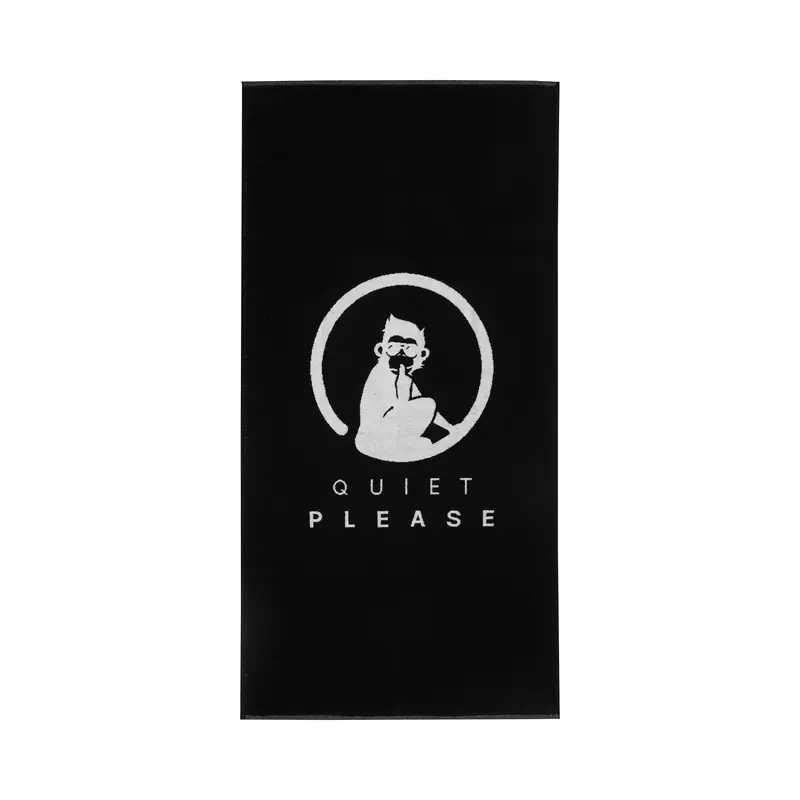 Performance 50x100cm Serviette-Noir,Blanc