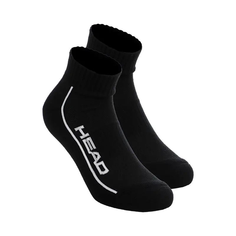 Performance Chaussettes de tennis Unisex-noir