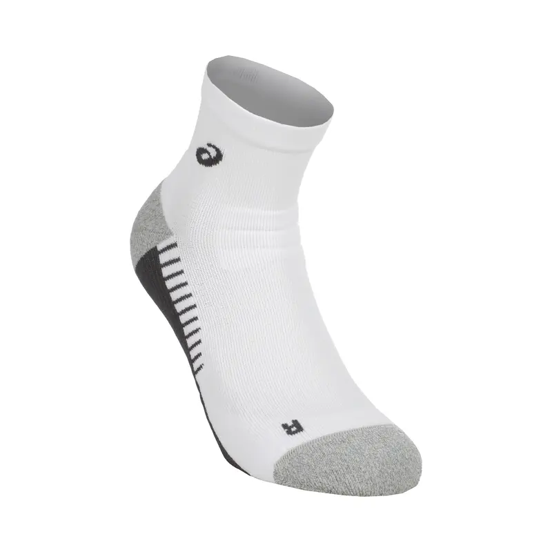 Performance Run Quarter Chaussettes De Running-Blanc
