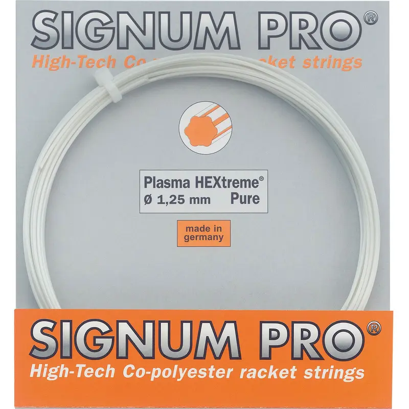 Plasma HEXtreme Pure Cordage En Garniture 12m-Blanc