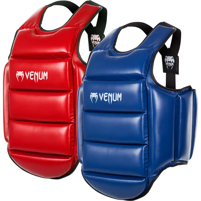 Plastron de protection Karate Venum Réversible - Bleu/Rouge