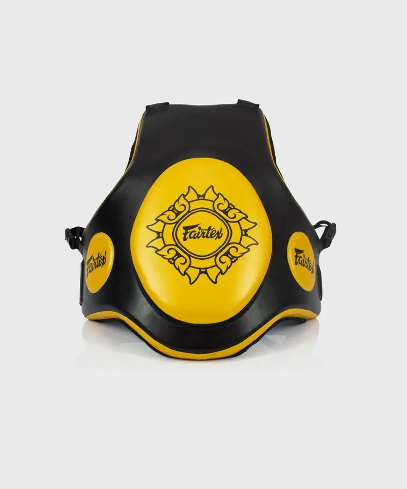 Plastron De Protection Pro Fairtex - Noir/Jaune