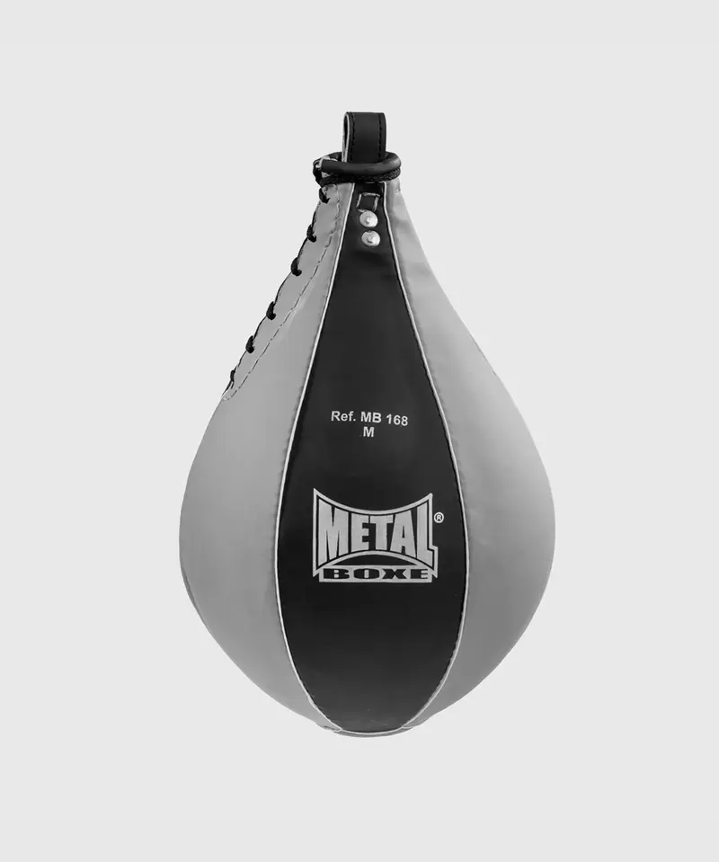 Poire de vitesse Metal Boxe - Noir/Gris