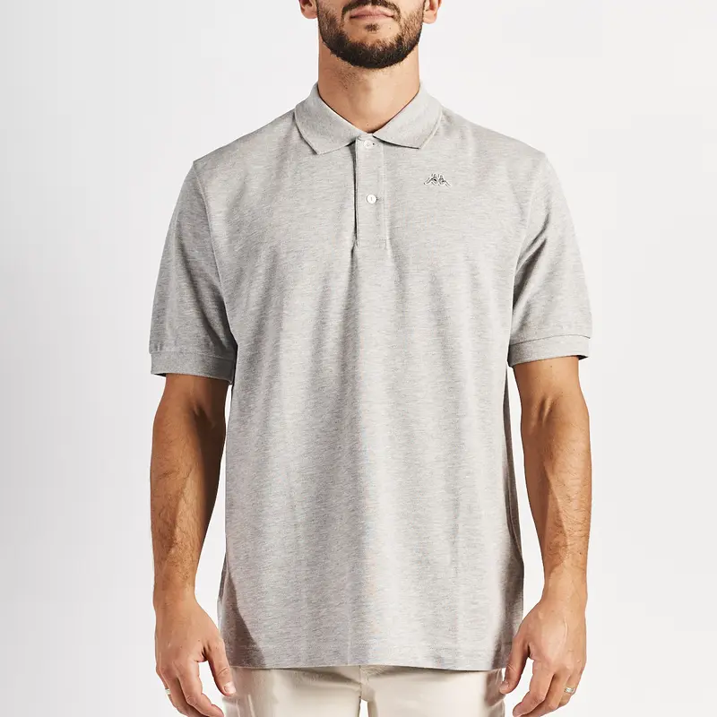 Polo Aarau Robe di Kappa Gris Unisexe