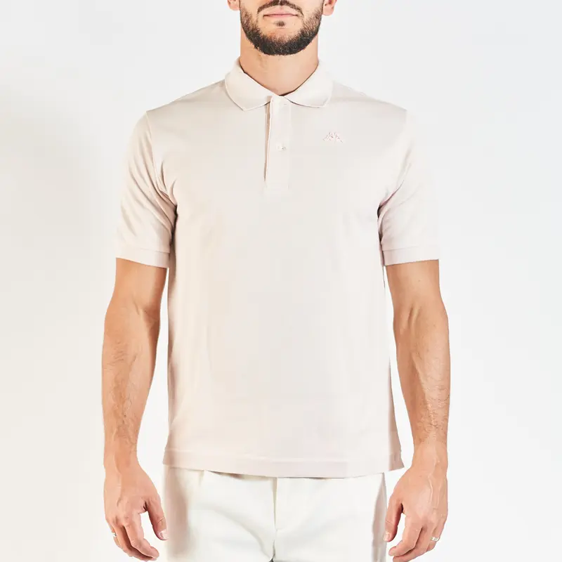 Polo Aarau Robe di Kappa Rose Unisexe