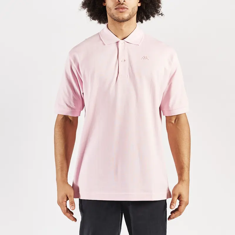 Polo Aarau Robe di Kappa Rose Unisexe