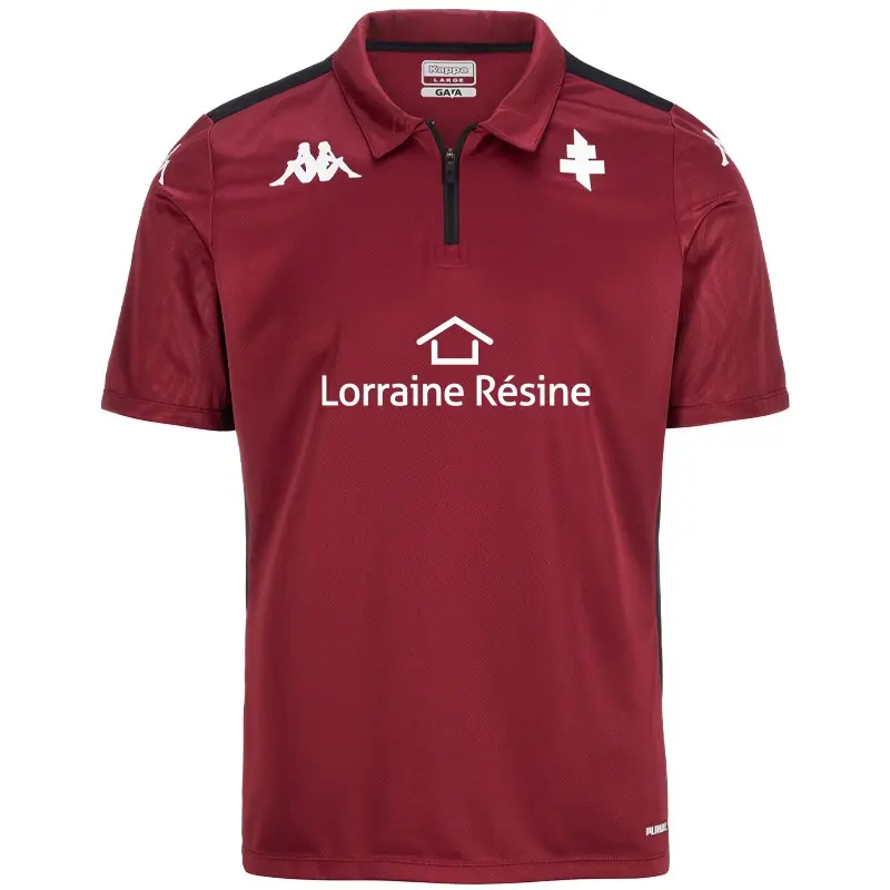 Polo Abiang Pro 8 FC Metz 24/25 Grenat Enfant
