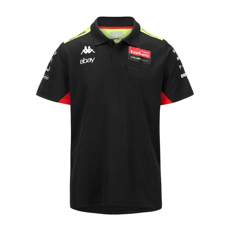 Polo Acrazon VR46 2024 Noir Enfant