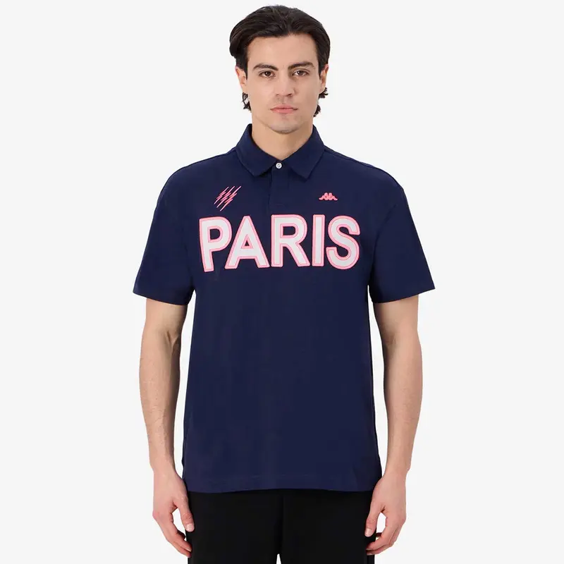Polo Albine Stade Francais Paris 25/26 Bleu Homme