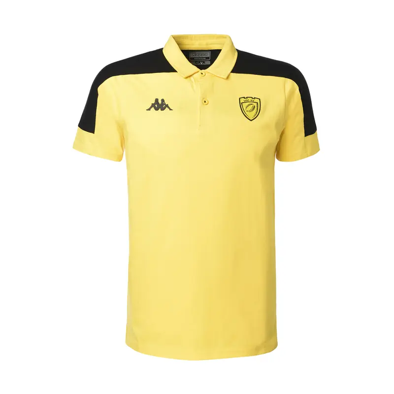 Polo Balla Us Carcassonne Jaune Enfant
