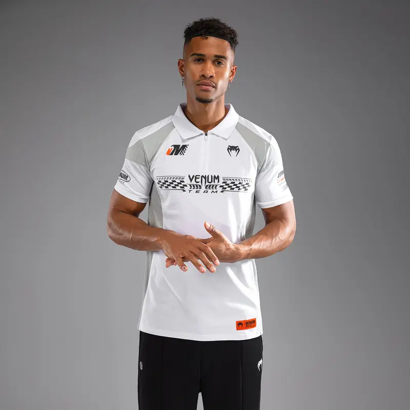 Polo en Coton Venum Motorsport - Blanc Neige