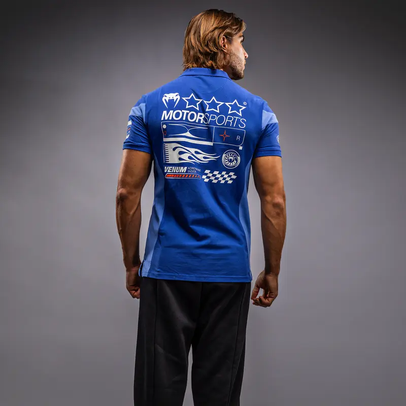 Polo en Coton Venum Motorsport - Bleu Royal