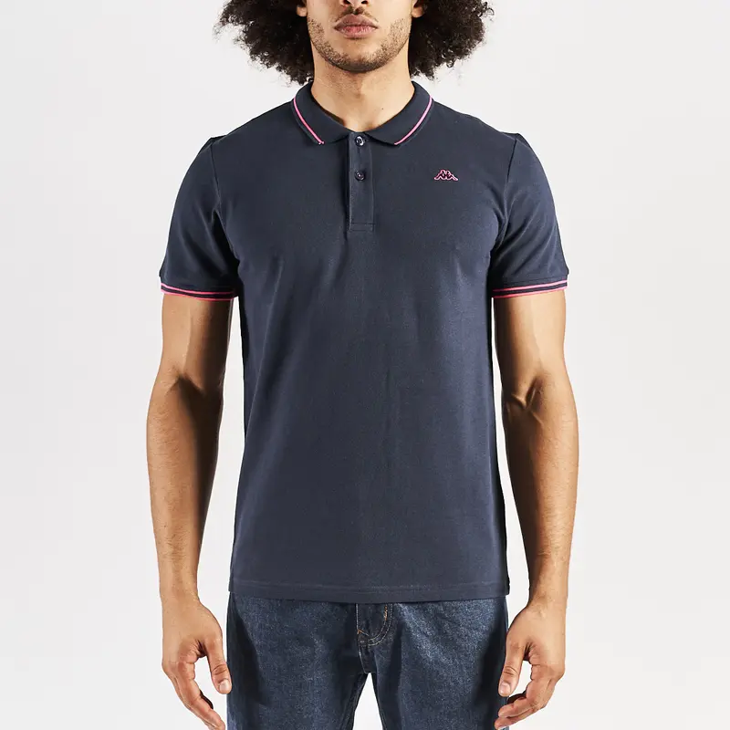 Polo Ezio Bleu Homme
