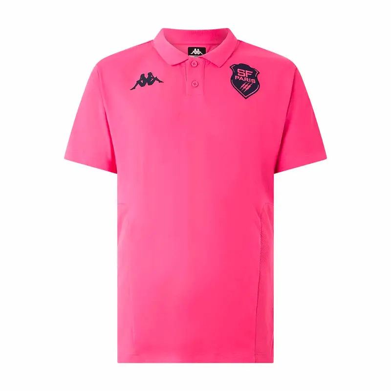 Polo Minditti Stade Francais Paris 25/26 Rose Homme