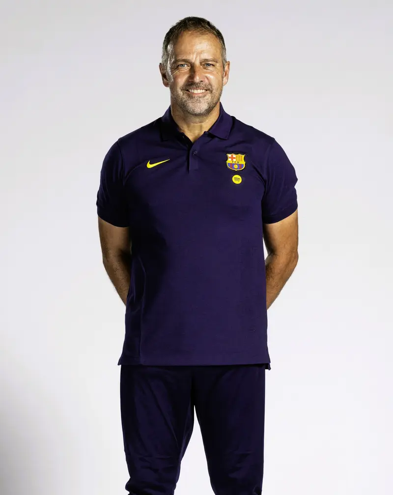 Polo navy crest slim Barça Nike