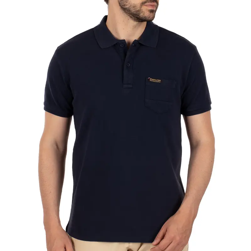 Polo piqué lagon