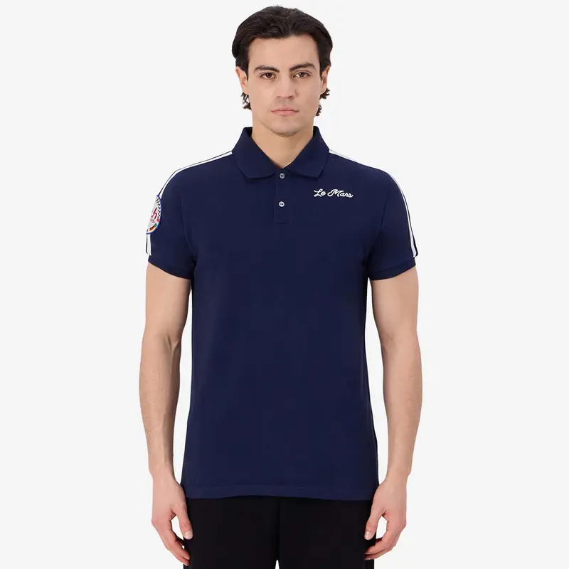 Polo Robe Giovani Tim 24H Le Mans 2025 Bleu Unisexe
