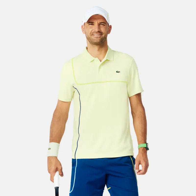 Polo Tennis regular fit en Piqué Ultra Dry