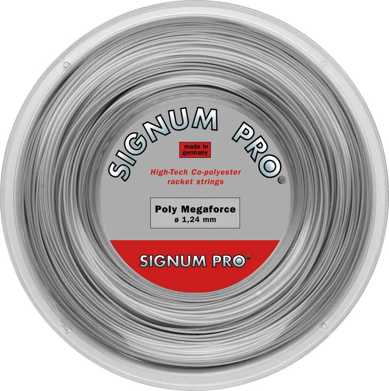 Poly Megaforce Bobine Cordage 200m-Argent