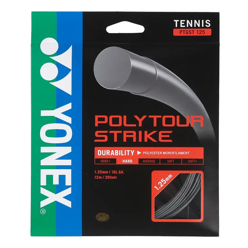 Poly Tour Strike Cordage en garniture 12m - gris foncé