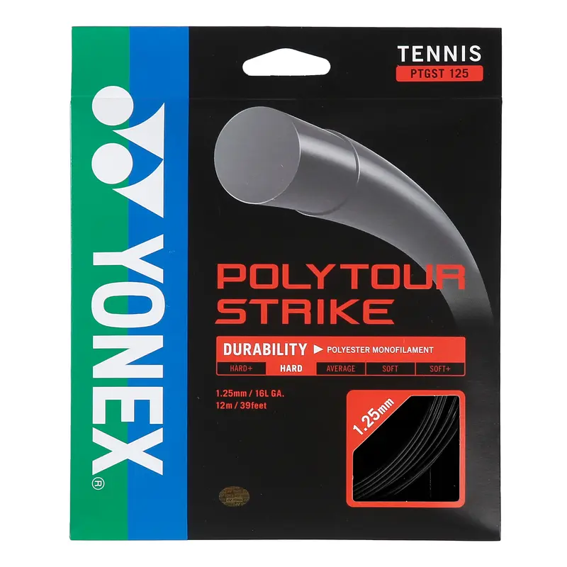 Poly Tour Strike Cordage en garniture 12m - noir