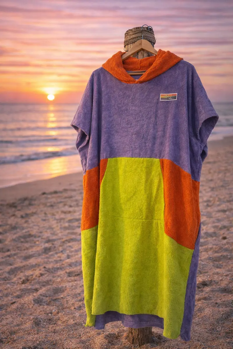 Poncho de surf 🇫🇷 Orange
