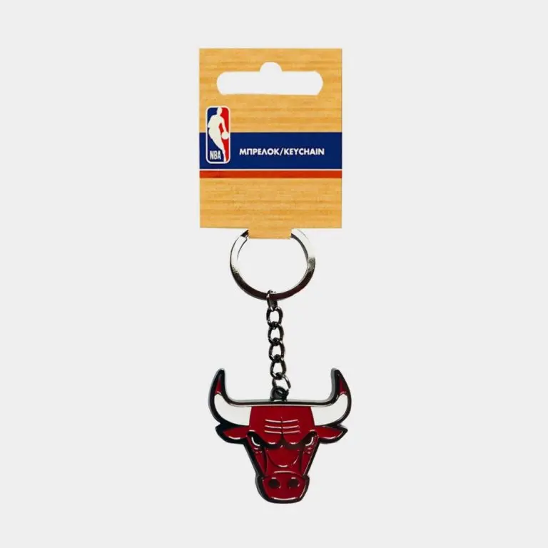 Porte Clés Nba Metallic Team Logo - Chicago Bulls