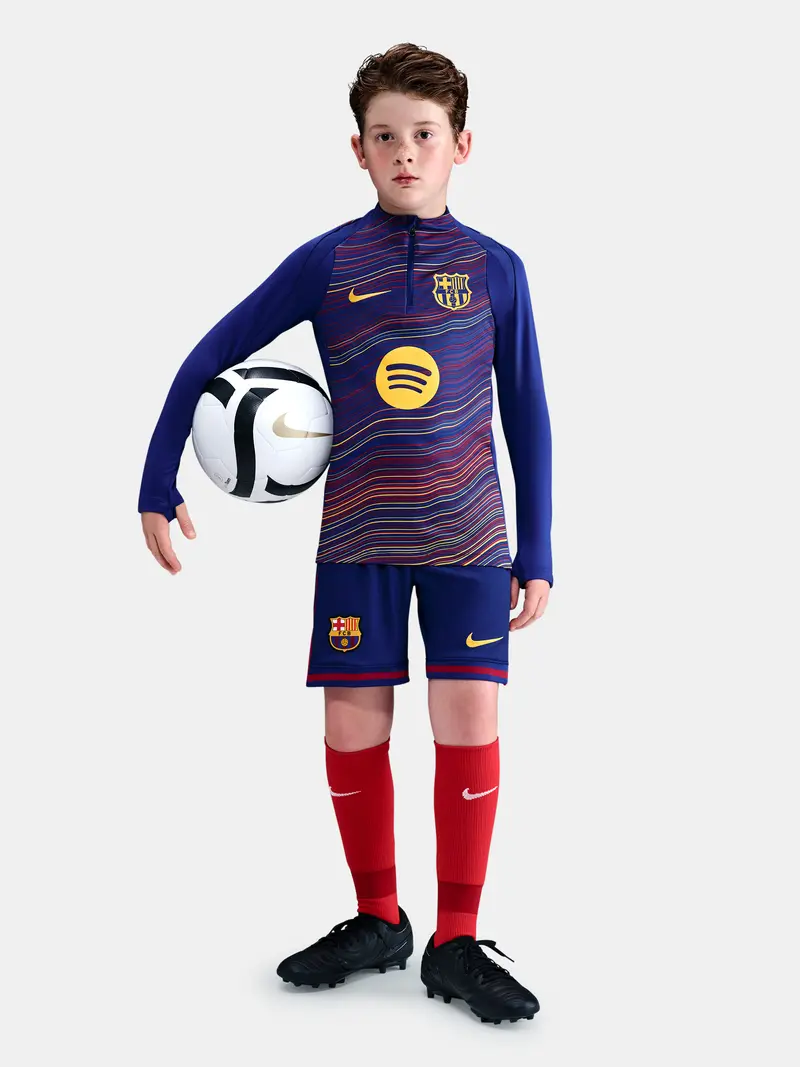 Pre-Match sweatshirt FC Barcelona 25/26 - Junior