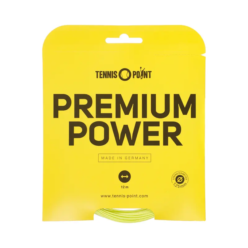 Premium Power Cordage En Garniture 12m-Jaune Lemon