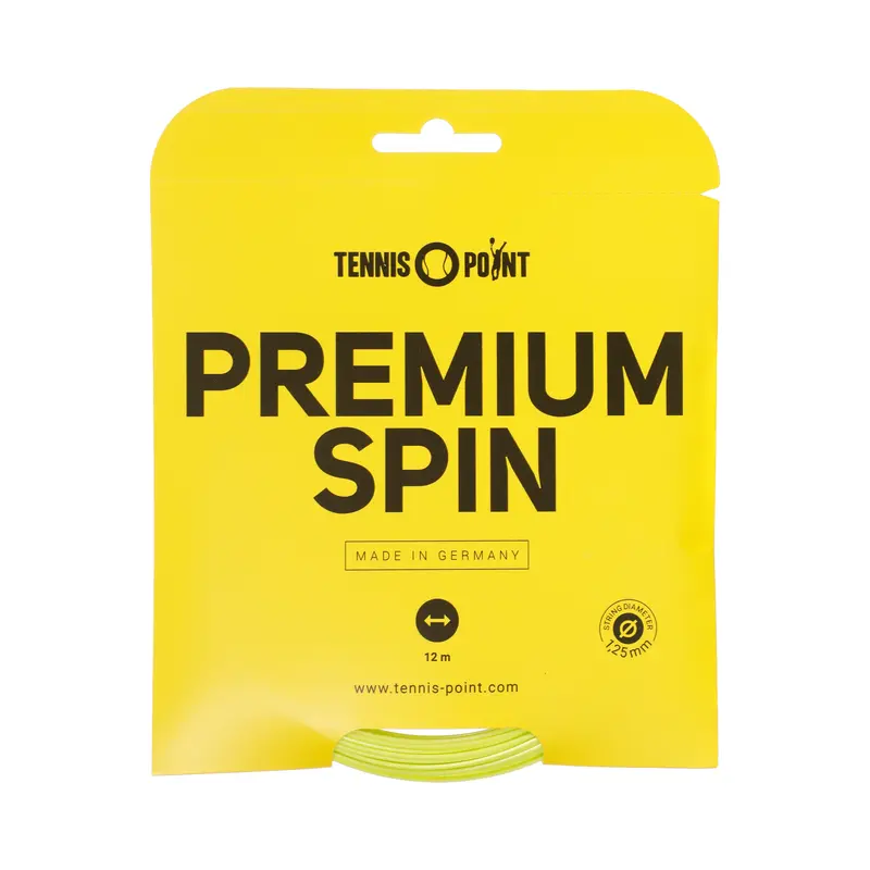 Premium Spin Cordage En Garniture 12m-Jaune Lemon