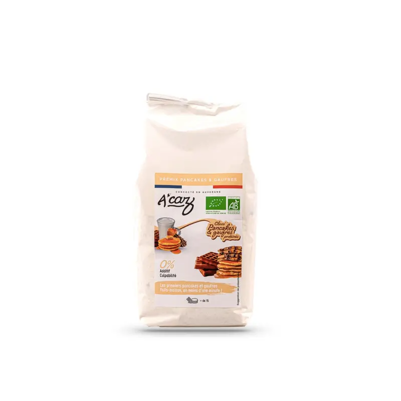 Premix Gaufres et Pancakes