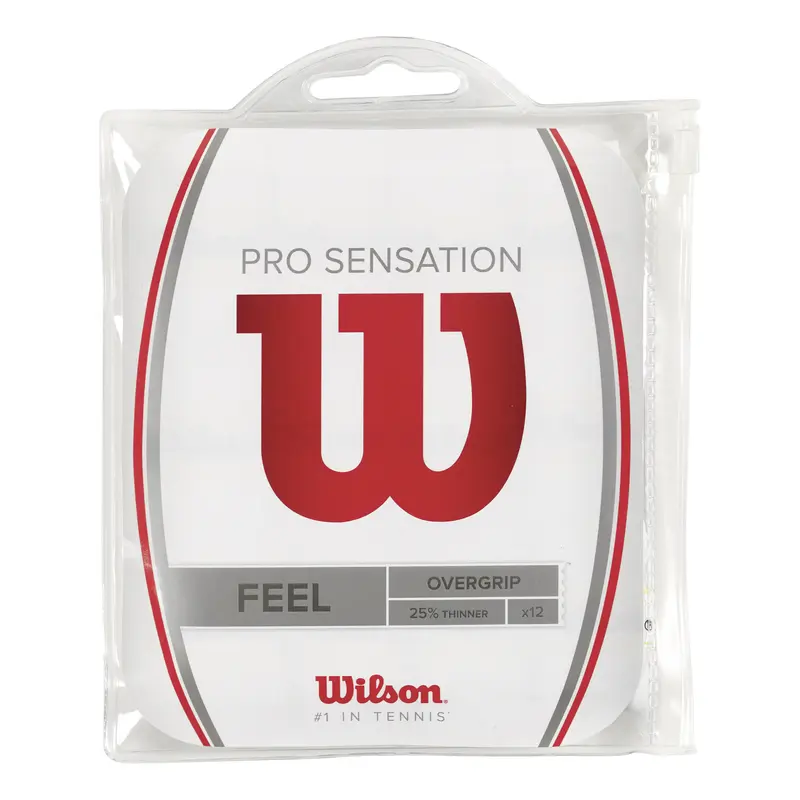 Pro Overgrip Sensation Pack De 12-Blanc
