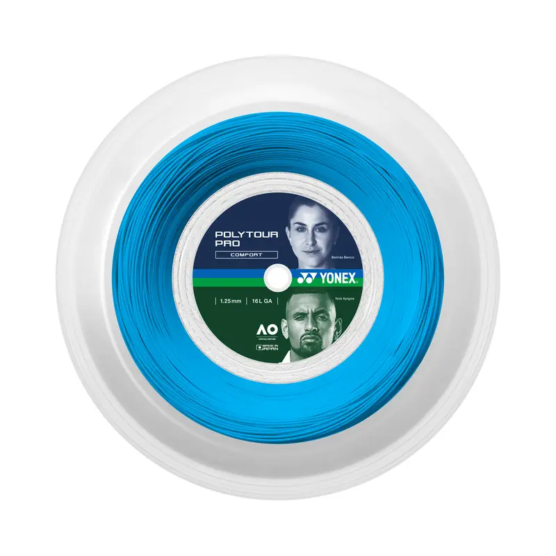 Pro Poly Tour Pro Bobine Cordage 200m-Bleu
