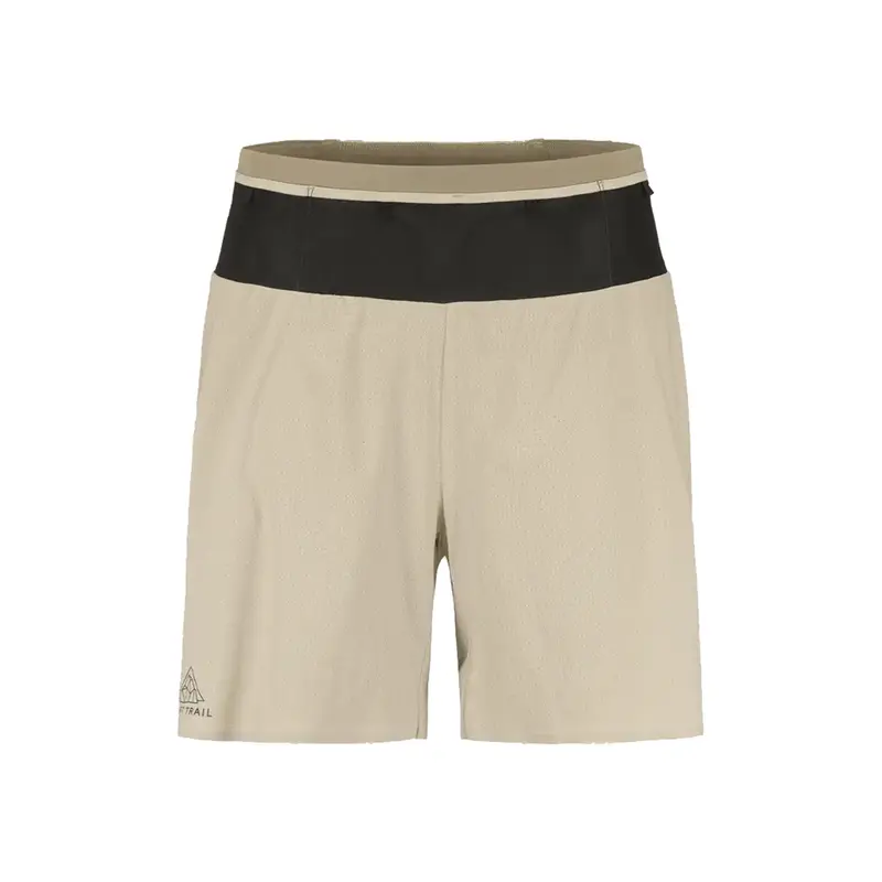 Pro Trail Short de running Hommes - beige