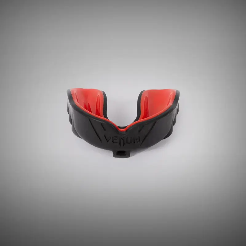 Protège-dents Venum Challenger avec/sans Sangles - Noir/Rouge