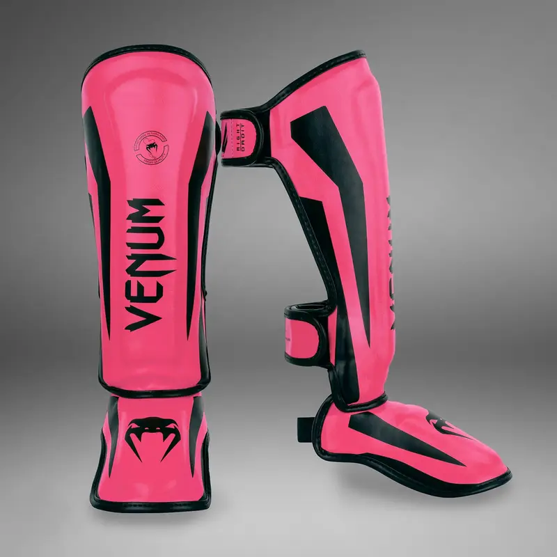 Protège-Tibias enfant Venum Elite – Rose