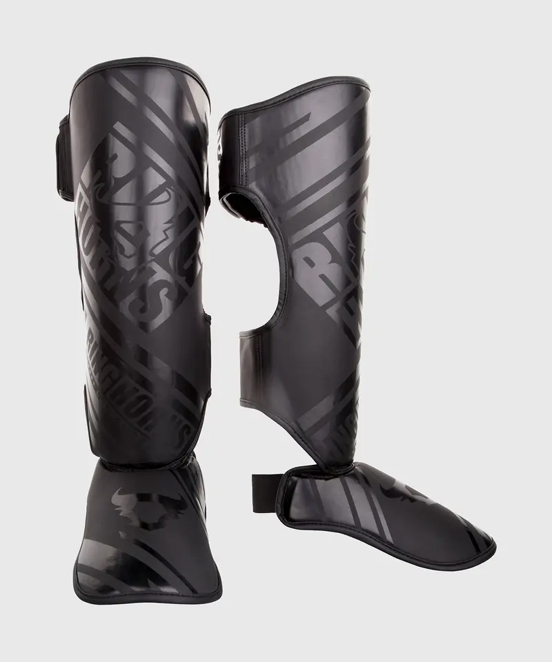 Protège-tibias et pieds Ringhorns Nitro - Noir/Noir