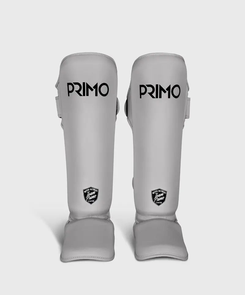 Protège-Tibias Primo Classic Muay Thai - Gris