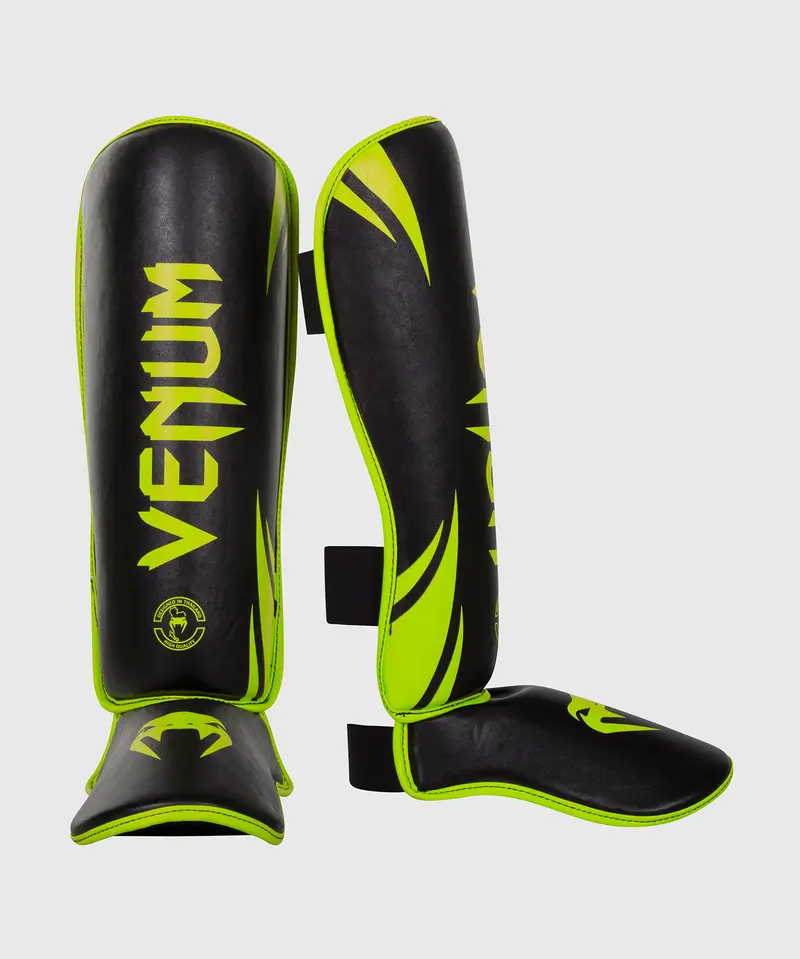 Protège-tibias Venum Challenger - Noir/Jaune