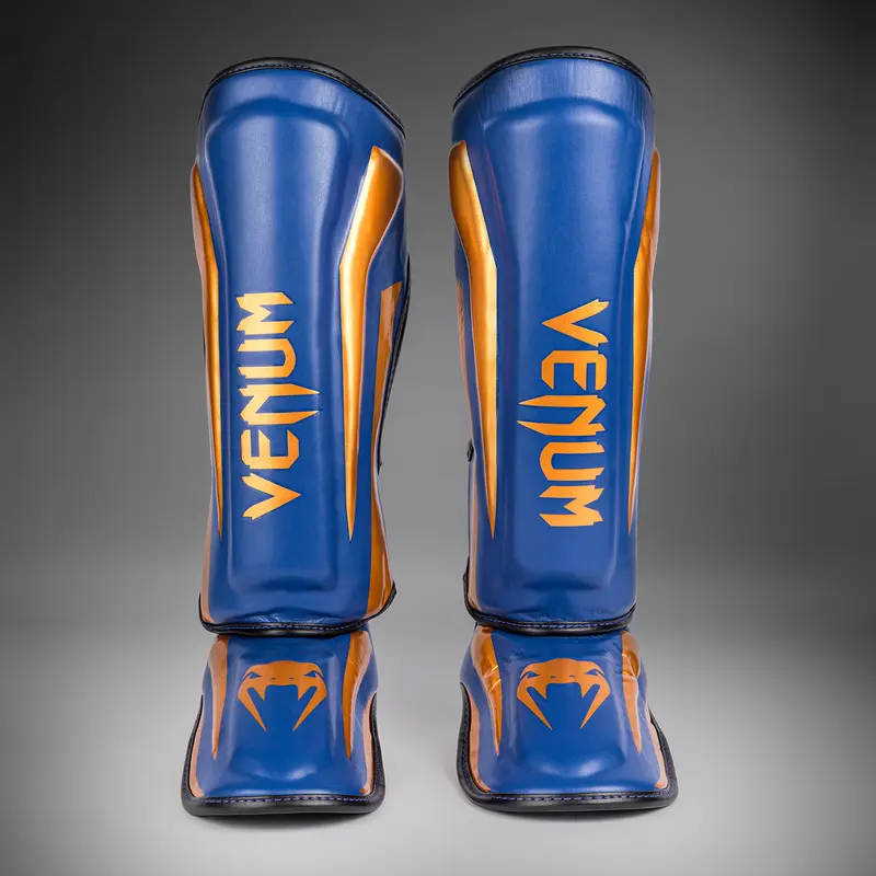 Protège-tibias Venum Elite - Edition Spéciale - Bleu Royal