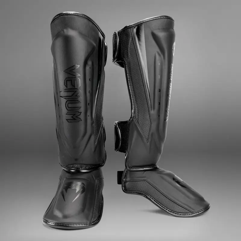 Protège-Tibias Venum Elite Evo - Noir/Noir