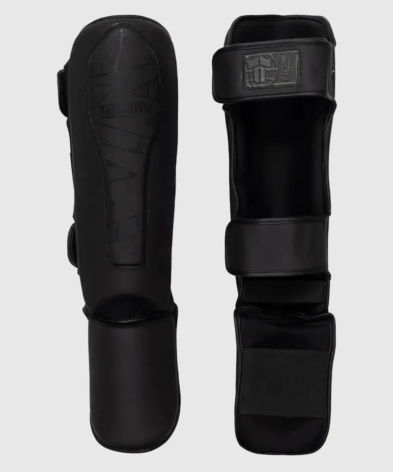 Protège-Tibiastatami Fightwear Obsidian - Noir