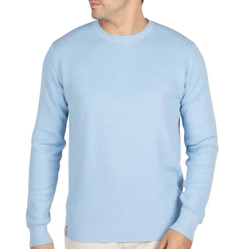 Pull col rond léger