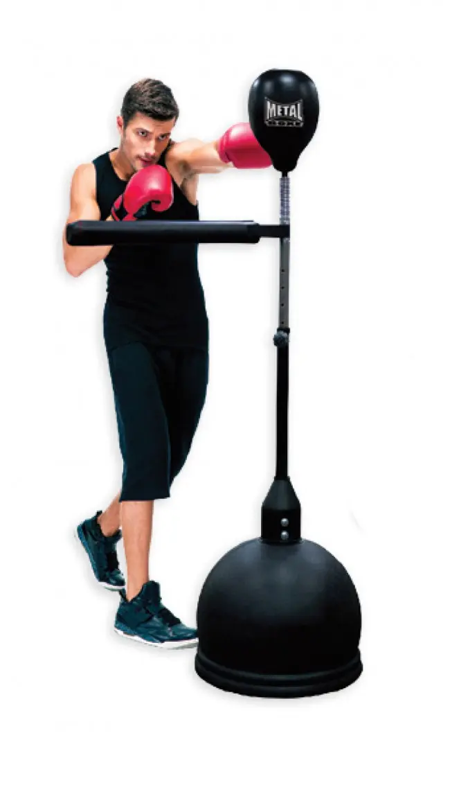 Punching-ball Adulte Metal Boxe "Power Spin" - Noir